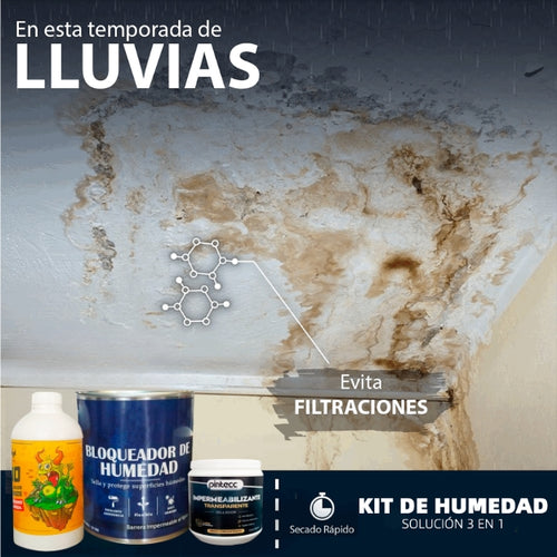 KIT DE HUMEDAD 3 en 1