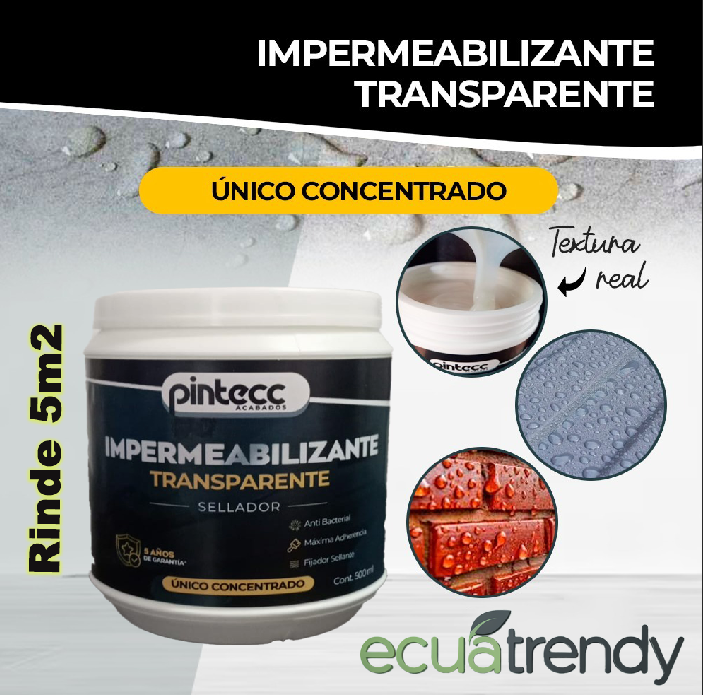 IMPERMEABILIZANTE TRANSPARENTE