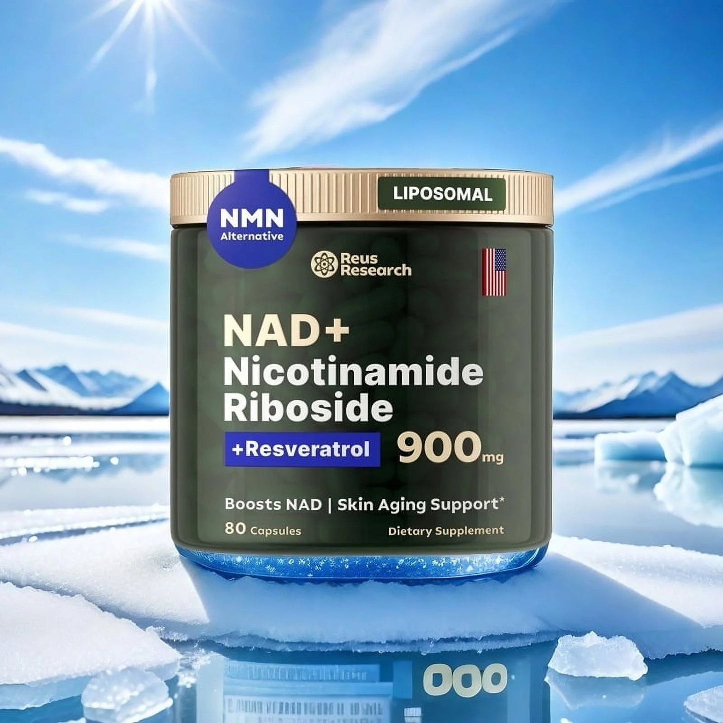 NAD+ Resveratrol 900mg